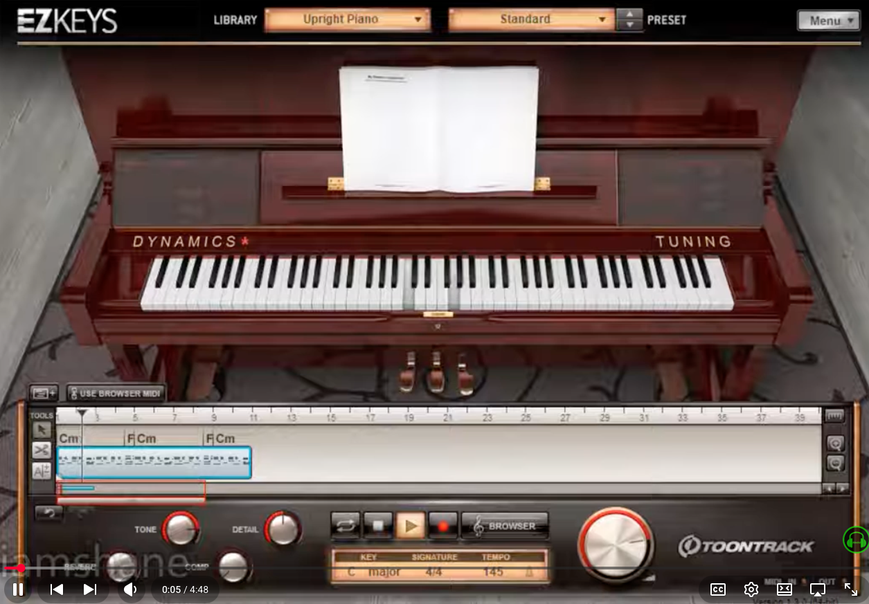 Toontrack UPRIGHT PIANO